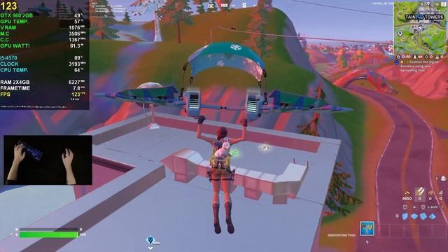 Fortnite-i5 4570-Gtx 960 2Gb-8gb Ram@1080p-Performance Mode Low Settings/High Mesh смотреть онлайн