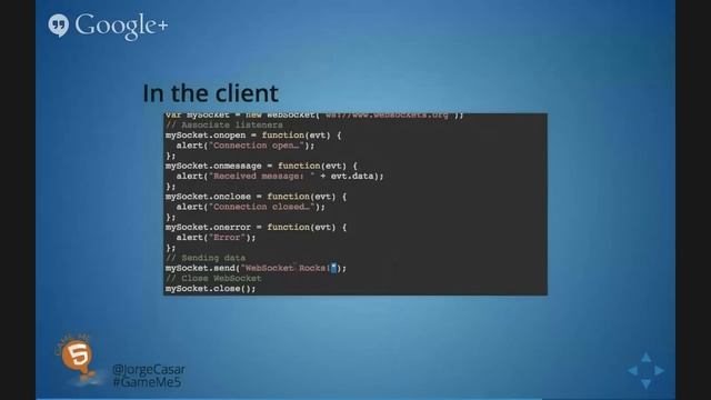 Websockets con ... Jorge Del Casar смотреть онлайн