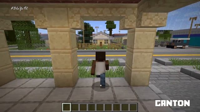 I played GTA in MINECRAFT! (GTA 3, VC, SA, IV, V) GTA Maps in Minecraft! смотреть онлайн