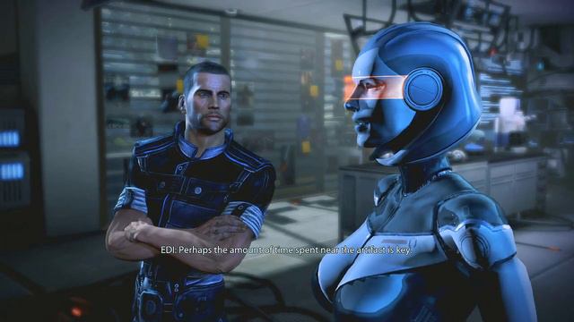 Mass Effect 3 Walkthrough - Leviathan DLC Part 5 Cold Shower Let's Play XBOX PS3 PC смотреть онлайн