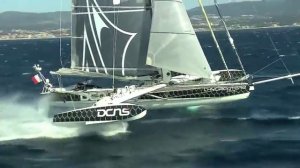 Hydroptere   самая быстрая парусная яхта в мире