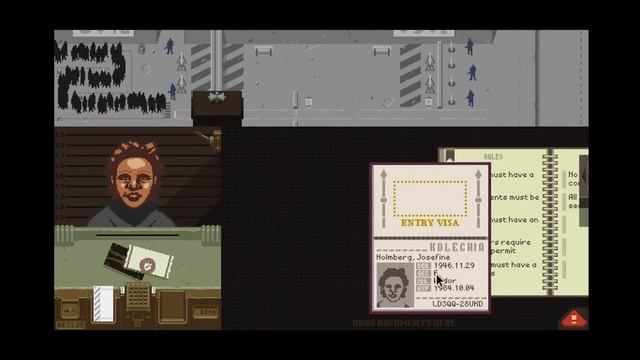 Papers, Please part 5 - Up close and personal смотреть онлайн