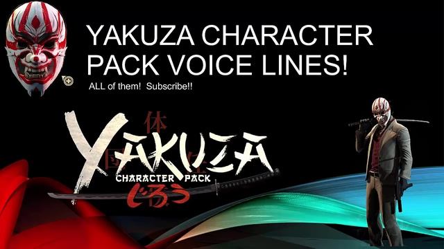 Payday 2 - Jiro Voice Lines (Yakuza Character Pack) смотреть онлайн