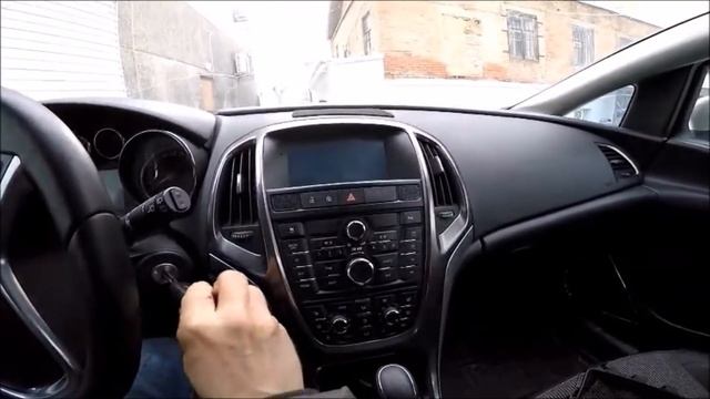 Opel Astra J замена штатного головного устройства на Intro CHR 1209OP смотреть онлайн