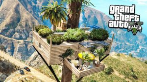 ГТА 5 МОДЫ РЕАЛЬНАЯ ЖИЗНЬ ПОСТРОИЛ ДОМ НА ДЕРЕВЕ #21! ОБЗОР МОДА В GTA 5 ИГРЫ МИР ВИДЕО GTA 5 МОДЫ