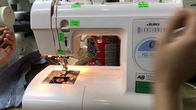 Hướng dẫn sử dụng máy juki hzl 200dx- hiền cao 0969006688 смотреть онлайн