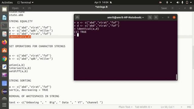 String Functions in R смотреть онлайн