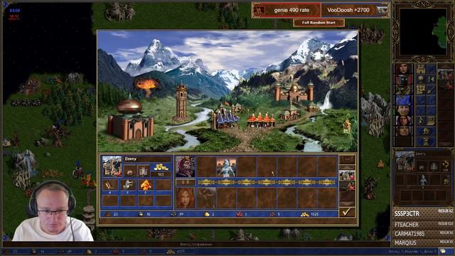 Герои 3 | Voodoosh Vs Genie (490pts) | 04.07.2021