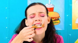 Большая, Средняя и Маленькая еда Челлендж #2 от RaPaPa Challenge