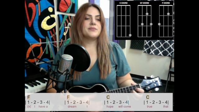 Disney's Lava Song Tutorial - Ukulele & Voice смотреть онлайн