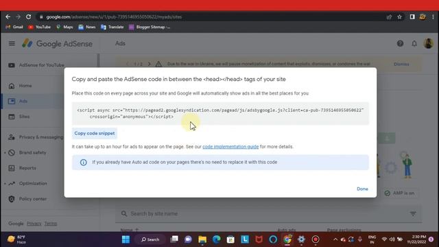 Blogger Theme में Adsense Code सही से Paste कैसे करे | Blogger Adsense Code Error смотреть онлайн