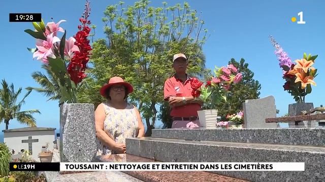 A l’approche de la Toussaint : l’effervescence dans les cimetières pour remettre les tombes en état смотреть онлайн