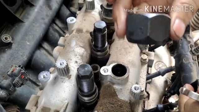 how to remove crdi Diesel injector इंजन में फंसे हुए इंजेक्टर कैसे निकालें смотреть онлайн
