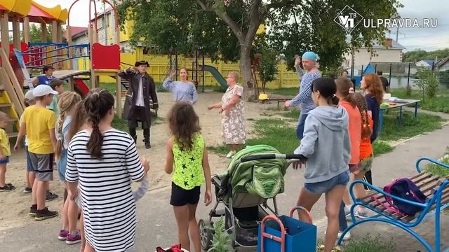 Готовимся к фестивалю. Жители Мостовая слобода получили пиратский подарок смотреть онлайн