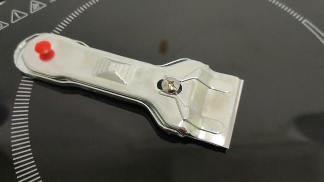 RS-12 Скребок Eurokitchen для чистки стеклокерамики, серебристый ВИДЕООБЗОР смотреть онлайн