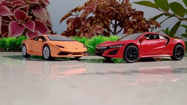 Honda NSX 1/32 diecast model by RMZ city смотреть онлайн