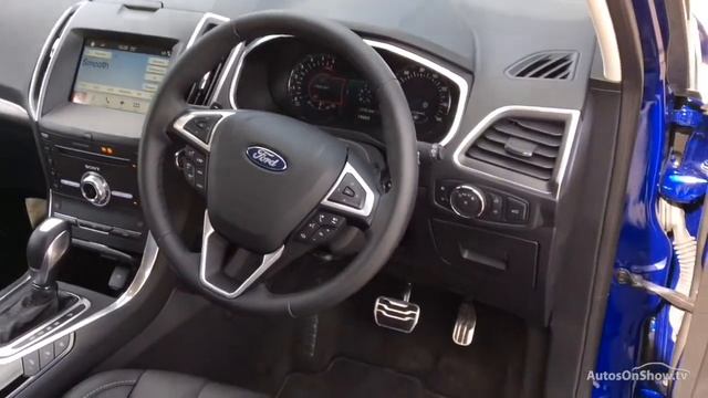 FORD S-MAX TITANIUM SPORT TDCI BLUE 2017 смотреть онлайн