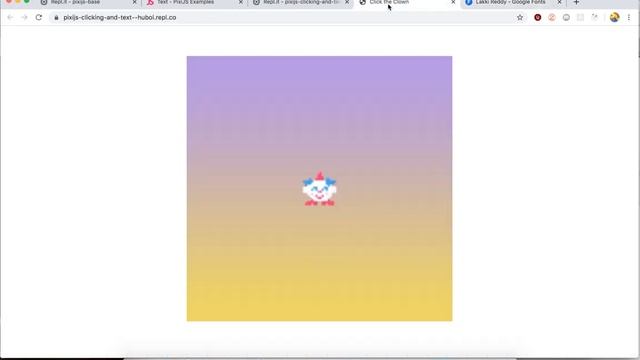 More PixiJS -- Clickin' and Displaying text смотреть онлайн
