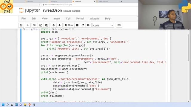 Execute python from the JSON Config File смотреть онлайн