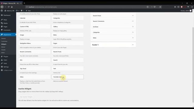 Youtube subscribe button widget intro | Wordpress Plugin смотреть онлайн
