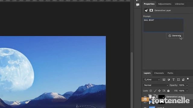 Adobe Photoshop Generate Fill - Como criar preenchimento e conteúdos com Inteligência Artificial. смотреть онлайн