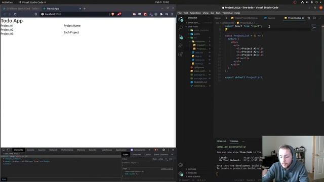 Learning React - ToDo List - The Odin Project смотреть онлайн