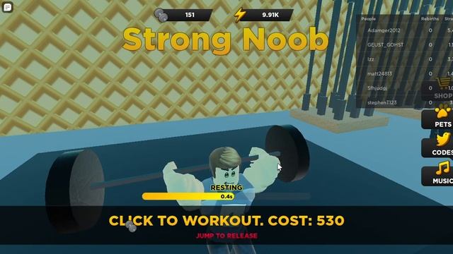 ROBLOX STRONG MAN SIMULATOR 1 HOUR! смотреть онлайн