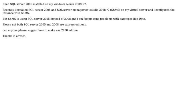 Databases: migrating from SQL server 2005 to 2008 смотреть онлайн