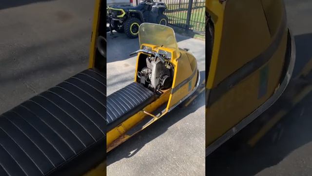 1970 Skidoo 340 Tnt Black Dot