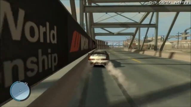 GTA IV Skyline GTR & Soarer Shift 2 Track смотреть онлайн