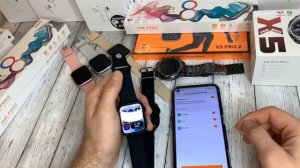 Подключение X8 Pro/X9 Pro к телефону Настройка соединения и подключение звонков. Копия Apple Watch
