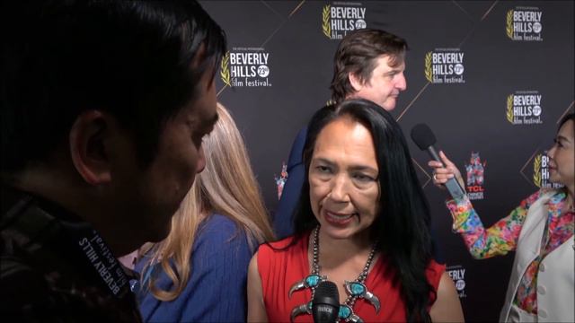 Irene Bedard Carpet Interview at Beverly Hills Film Festival 2023 смотреть онлайн