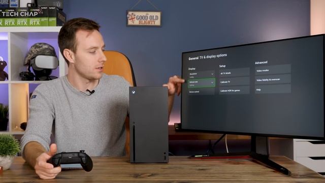 Xbox Series X on a PC Monitor TESTED! [1440p, 4K, 120hz, HDMI 2.1] | The Tech Chap смотреть онлайн