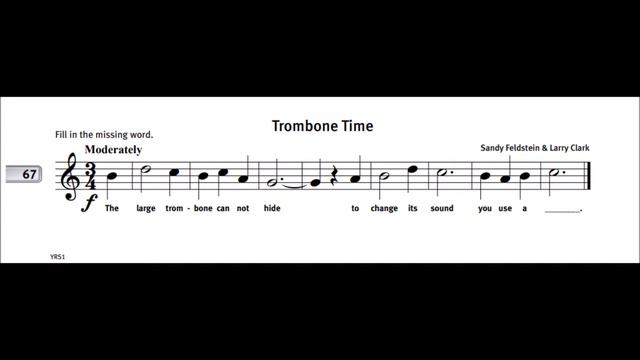 Trombone Time #67||The Yamaha Advantage for Recorder OST 67 смотреть онлайн