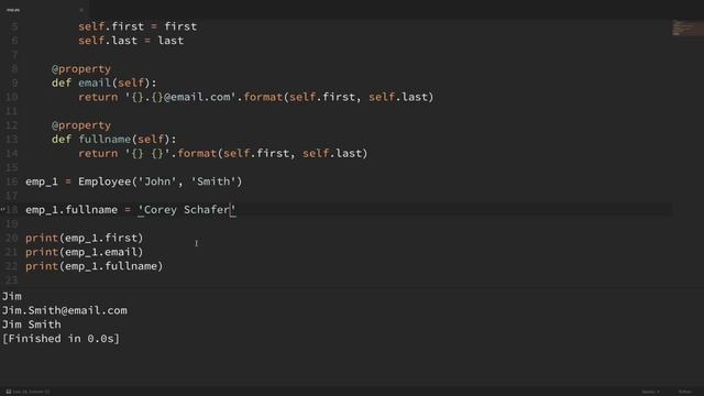 Python OOP Tutorial 6 Property Decorators Getters, Setters, and Deletersvia torchbrowser com C смотреть онлайн