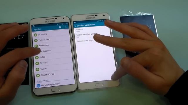 Samsung Galaxy A7 vs Samsung Galaxy E7 Kıyasla İnceleme смотреть онлайн