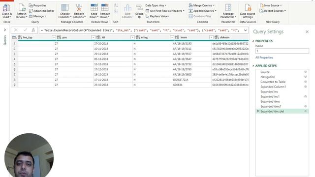 GSTR2A json to excel using Get and Transform смотреть онлайн