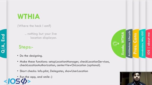 Introduction to iOS Development | Abhishek Sansanwal - GSoC'19 | IOSD смотреть онлайн