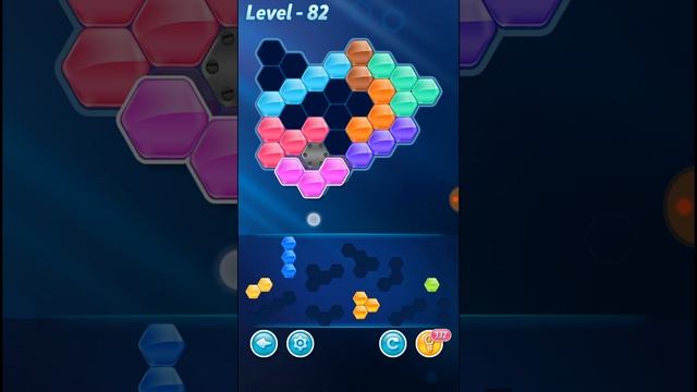 Block Hexa Puzzle Hero Level 82 Walkthrough смотреть онлайн