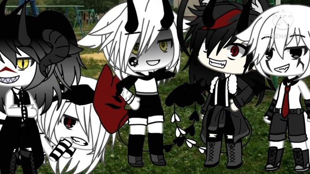 Страшилка а они улыбаются Gacha Life смотреть онлайн