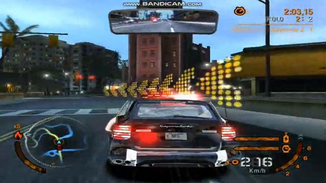 Need For Speed Carbon Addon Cars: Porsche Cayenne Turbo S (Police) VS. Wolf смотреть онлайн