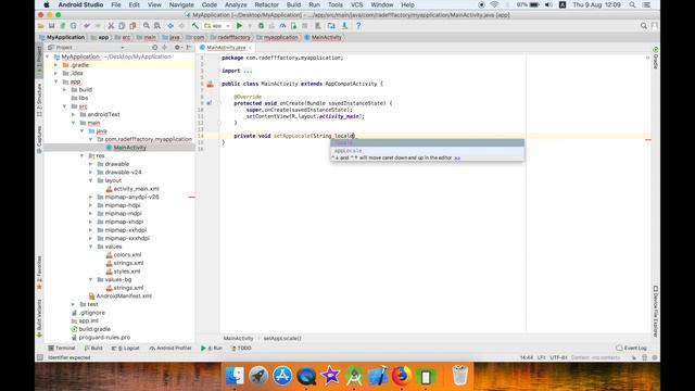 Change app language programmatically in Android Studio смотреть онлайн