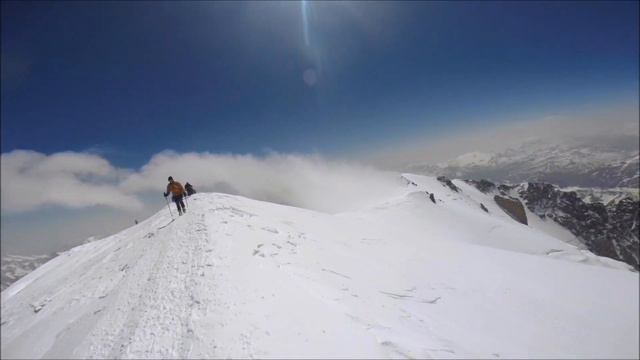 Mont Blanc - summit,8.6.2014, смотреть онлайн