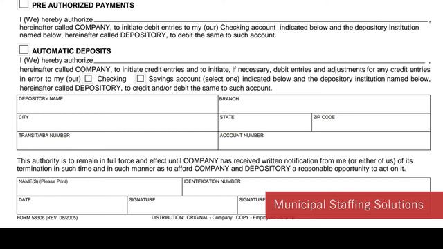TUTORIAL - How to fill out a Direct Deposit ACH Form смотреть онлайн