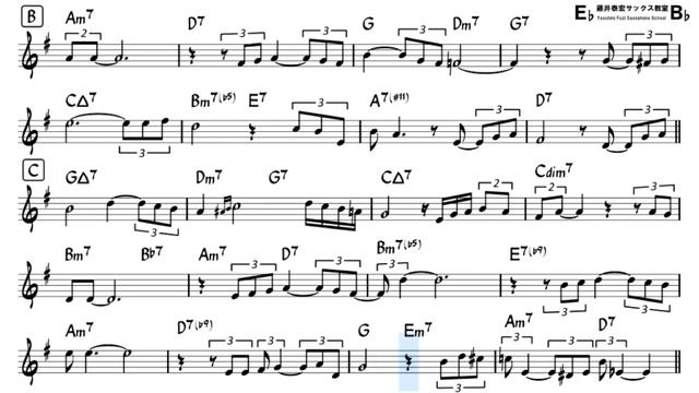 The Nearness of You - Backing Track with Sheet Music for Tenor Sax смотреть онлайн
