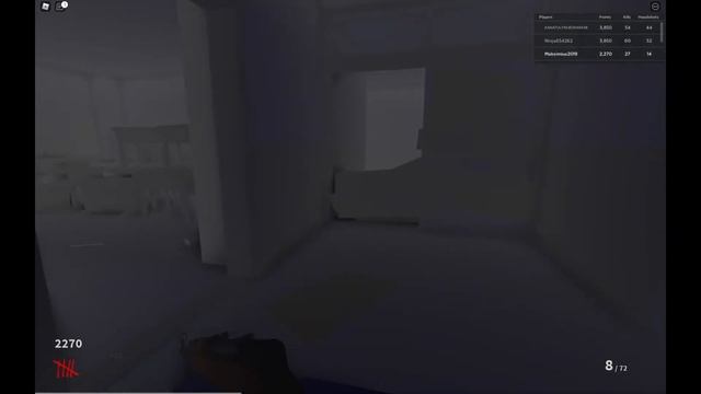 Максим играет в Roblox. Карта - Zombies ч.2. смотреть онлайн