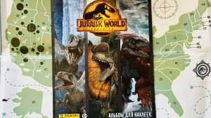 Собираю PANINI Мир Юрского Периода: Господство (3 часть)