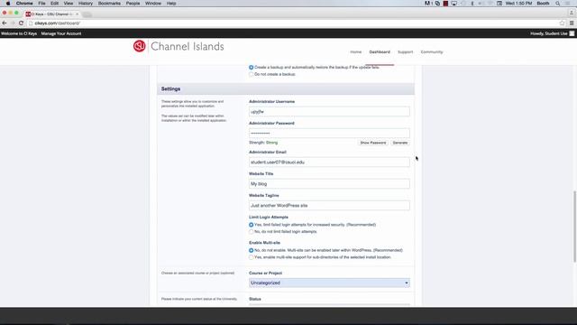 Installing Wordpress on CI Keys смотреть онлайн