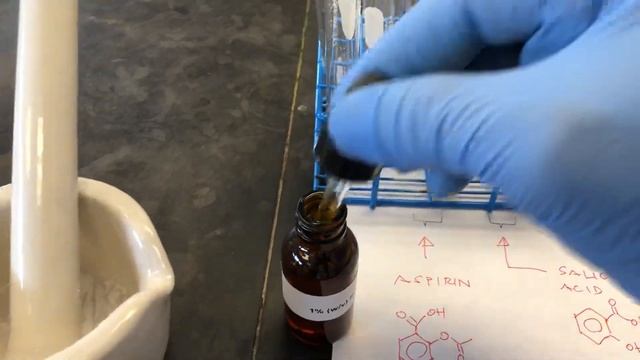 Does Iron (III) Chloride/FeCl3 react with aspirin or salicylic acid? смотреть онлайн