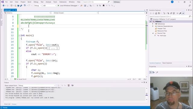C++ Tutorial: File Random Access // How to fast forward and rewind through your files! смотреть онлайн